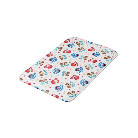 Sesamstraat | Tango, Elmo en Grover Pattern Badmat (Gekanteld)