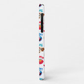 Sesamstraat | Tango, Elmo en Grover Pattern Case-Mate iPhone Case (Achterkant/links)