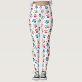 Sesamstraat | Tango, Elmo en Grover Pattern Leggings (Voorkant)