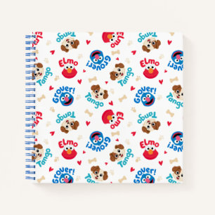 Sesamstraat   Tango, Elmo en Grover Pattern Notitieboek