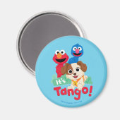 Sesamstraat | Tango met Elmo & Grover Magneet (Voorkant / Achterkant)
