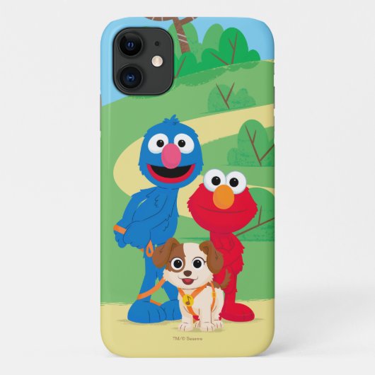 Sesamstraat | Tango met Grover en Elmo Case-Mate iPhone Case (Achterkant)