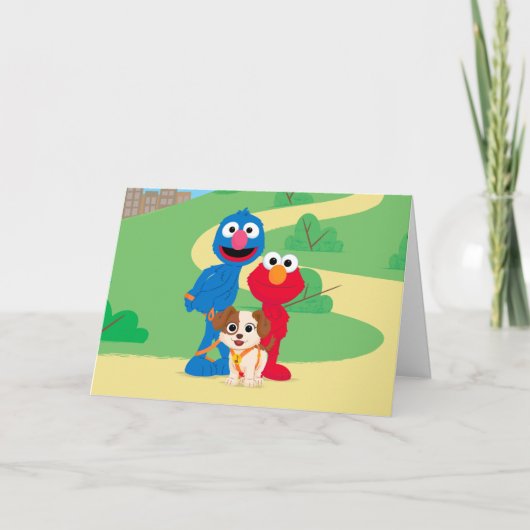 Sesamstraat | Tango met Grover en Elmo Kaart (Voorkant)