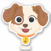 Sesamstraat | Tangogezicht Sticker (Voorkant)