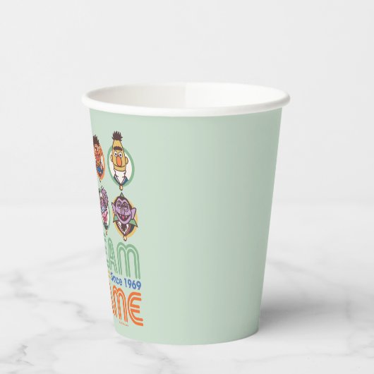 Sesamstraat | Team Sesame sinds 1969 Papieren Bekers (Links)