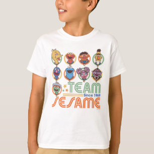 Sesamstraat   Team Sesame sinds 1969 T-shirt