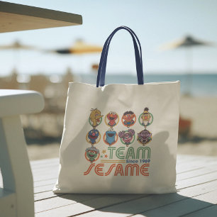 Sesamstraat Team Sesame sinds 1969 Tote Bag