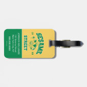 Sesamstraat | Vintage 1969 Bagagelabel (Achterkant horizontaal)