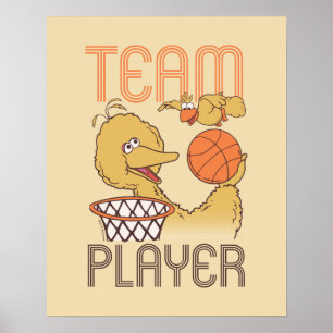 Sesamstraat   Vogelteam speler Poster