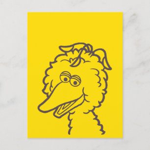 Sesamstraat Vogelvogels Bright Briefkaart