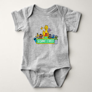 Sesamstraat Volledige kleur met maten Romper