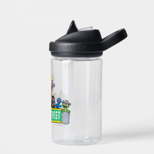 Sesamstraat | Volledige kleur met maten Waterfles (Links)