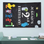 Sesamstraat Vrienden | 2e verjaardag Spandoek (Beurs)