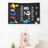 Sesamstraat Vrienden | 2e verjaardag Spandoek (Insitu)