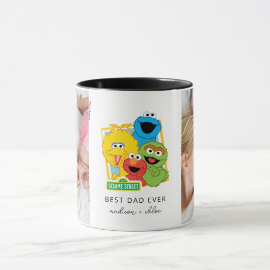 Sesamstraat Vrienden | Beste pap - Foto Mok (Midden)