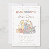 Sesamstraat Vrienden Confetti Baby shower Kaart (Voorkant)