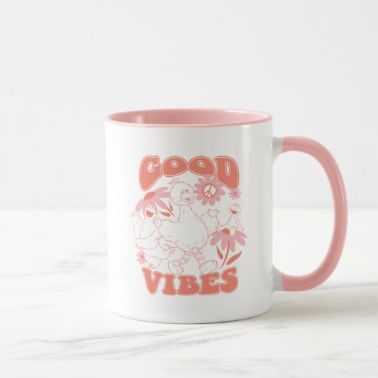 Sesamstraat Vrienden | Good Vibes Mok (Rechts)