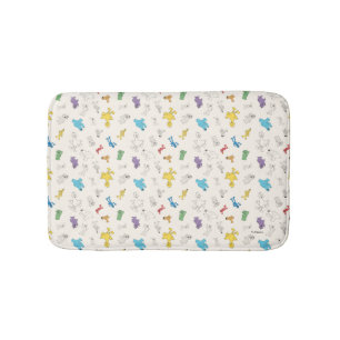 Sesamstraat Vrienden Kleurrijk patroon Badmat