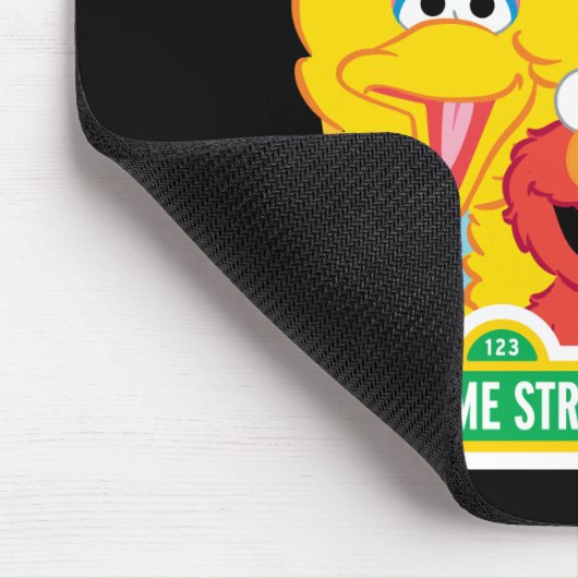 Sesamstraat Vrienden Muismat (Hoek)