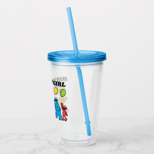 Sesamstraat Vrienden | Partijballonnen Acryl Drinkbeker (Links)