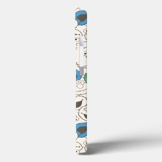 Sesamstraat Vrienden | patroon met grote kop Case-Mate iPhone Case (Achterkant / Links)