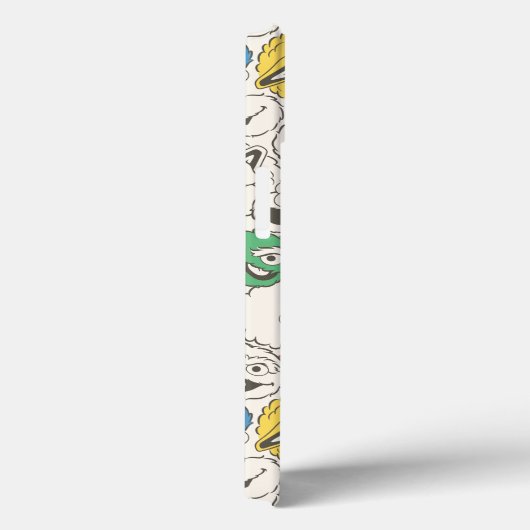 Sesamstraat Vrienden |  patroon met grote kop Case-Mate iPhone Case (Achterkant / Rechts)