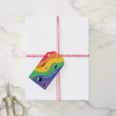 Sesamstraat Vrienden Regenboog Gift Label Cadeaulabel (Met Touw)