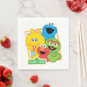 Sesamstraat Vrienden Servet (Insitu)