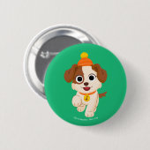 Sesamstraat | Winter Tango Ronde Button 5,7 Cm (Voorkant /achterkant)