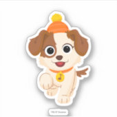 Sesamstraat | Winter Tango Sticker (Voorkant)