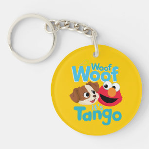 Sesamstraat   Wof Wof Woof Het is Tango & Elmo Sleutelhanger