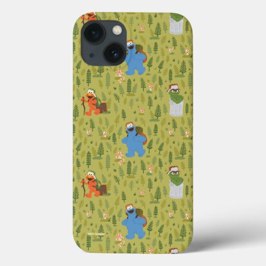 Sesamstraat | Woodland Friends Pattern Case-Mate iPhone Case (Achterkant)