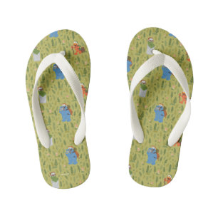 Sesamstraat Woodland Friends Pattern Kinder Teenslippers