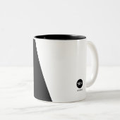 Sesquipedalian Coffee-Mok Tweekleurige Koffiemok (Voorkant rechts)
