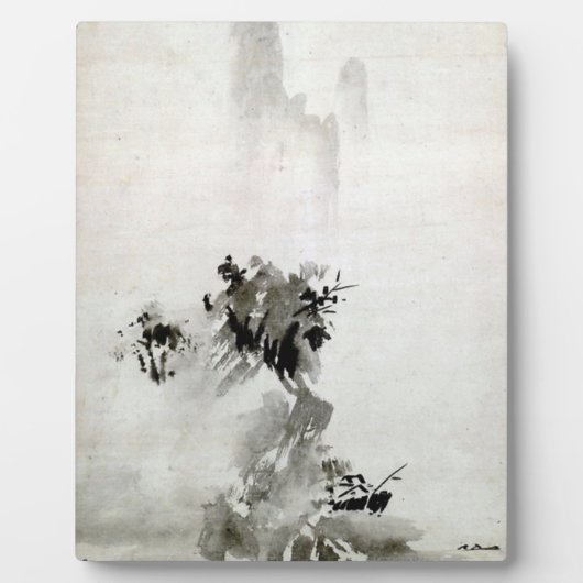 Sesshu Toyo Haboku - Landschap Sansui Fotoplaat (Voorkant)