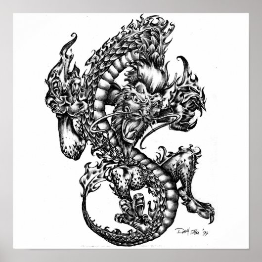 Sessions Dragon Poster (Voorkant)