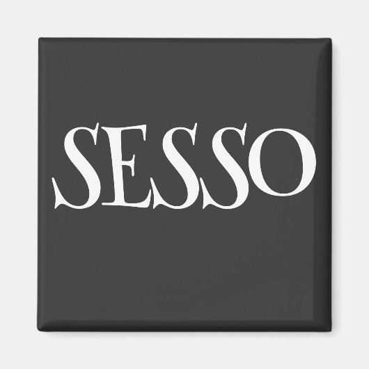 SESSO MAGNEET (Voorkant)
