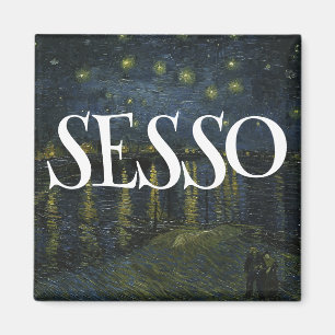 SESSO SEXO AIMANT DE RÉFRIGÉRATEUR