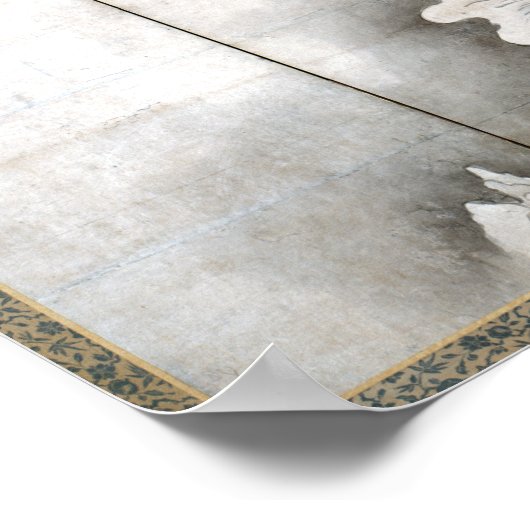 Sesson Shūkei Dragon en Tiger Poster (Hoek)