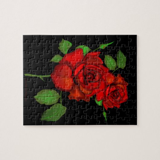 S'est levé le puzzle rouge (Horizontal)