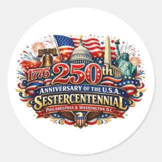 SESTERCENTENNIAL RONDE STICKER