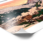 Sestriere Sky resort Mountain poster (Hoek)