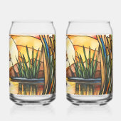 Set 0f 2 en verre teetah (Verso)