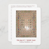 Set 1 – symbolisch vierkant – verklarende kaart (Voorkant / Achterkant)