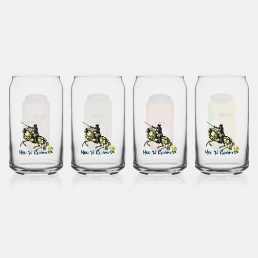 Set 2 "Soda" Drinkware Set Kan Glas (Achterkant)