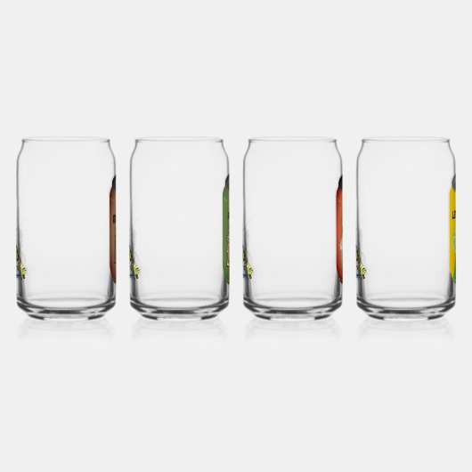 Set 2 "Soda" Drinkware Set Kan Glas (Rechts)