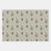 Set A, Papier d'enveloppement de Noël de style haw (Devant 3)