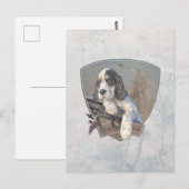 Set anglais avec faisans, carte postale art (Devant / Derrière)