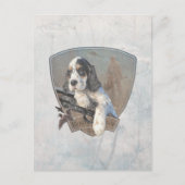 Set anglais avec faisans, carte postale art (Devant)