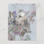 Set anglais avec faisans, carte postale art (Devant)